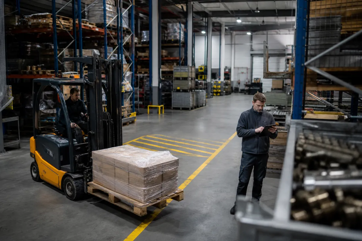interna logistika se začne z razumevanjem lastnega ritma skladišča